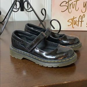 Girl Dr. Martens black patent leather size 12
